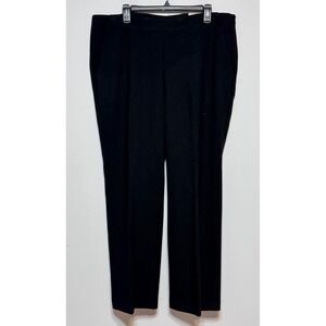 NWT Chico's Manhattan Straight Leg Pants Size 3 16/18‎ Quiet Luxury Officecore